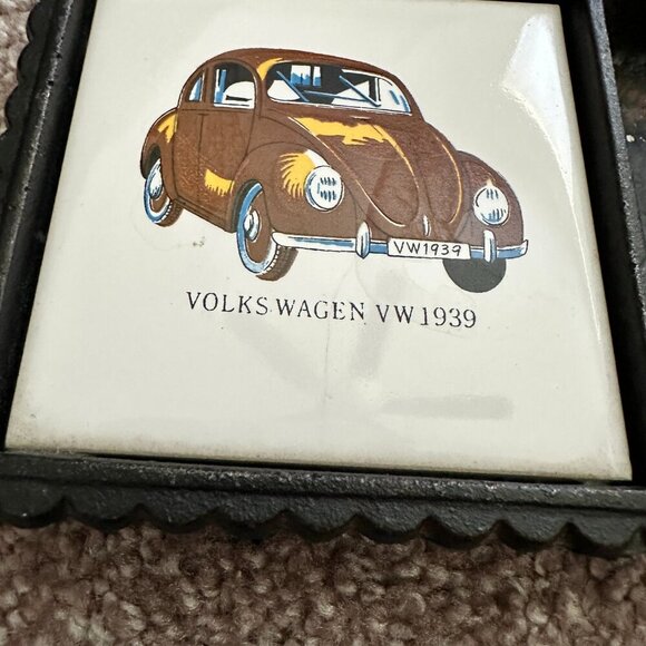 Vintage Volkswagon 1939 Beetle VW Ashtray Collection Vintage Car Germany RARE - Picture 4 of 12